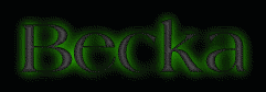 Becka First Name