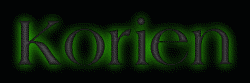 Korien First Name