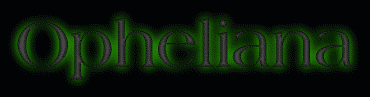 Opheliana First Name