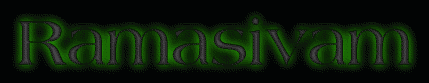 Ramasivam First Name