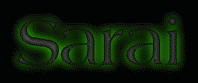 Sarai First Name