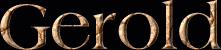 Gerold First Name