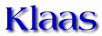 Klaas First Name