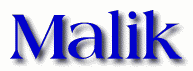 Malik First Name