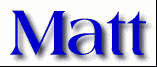 Matt First Name