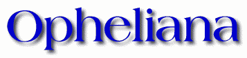 Opheliana First Name