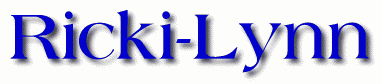 Ricki-Lynn First Name
