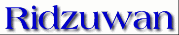 Ridzuwan First Name