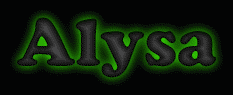 Alysa First Name
