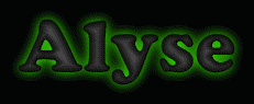 Alyse First Name