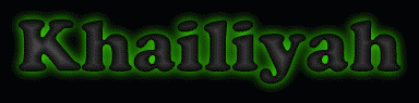 Khailiyah First Name