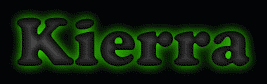 Kierra First Name