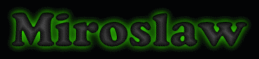 Miroslaw First Name