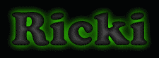 Ricki First Name