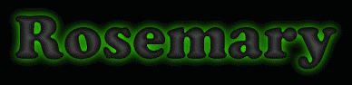 Rosemary First Name