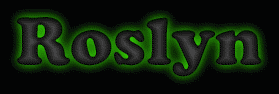 Roslyn First Name