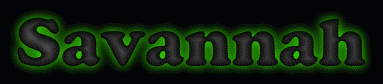 Savannah First Name