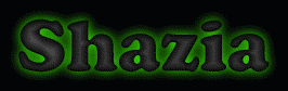 Shazia First Name