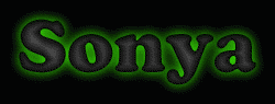 Sonya First Name