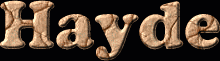 Hayde First Name