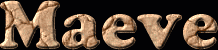 Maeve First Name