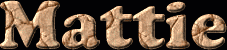 Mattie First Name