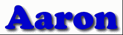 Aaron First Name