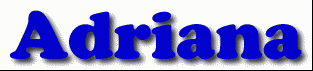 Adriana First Name