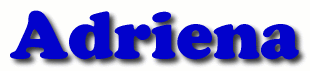 Adriena First Name