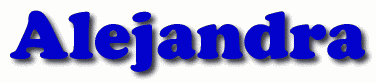 Alejandra First Name