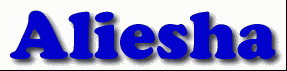 Aliesha First Name