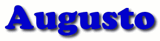 Augusto First Name