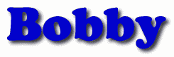 Bobby First Name
