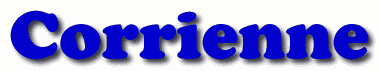 Corrienne First Name