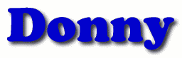 Donny First Name