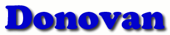 Donovan First Name