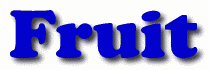 Fruit First Name
