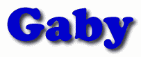 Gaby First Name