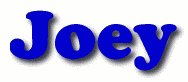 Joey First Name