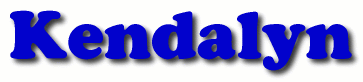 Kendalyn First Name