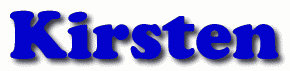Kirsten First Name