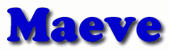 Maeve First Name