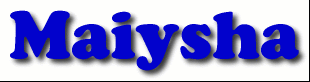 Maiysha First Name