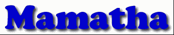 Mamatha First Name