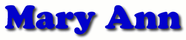 Mary+Ann First Name