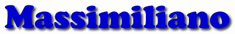 Massimiliano First Name