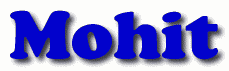 Mohit First Name