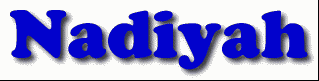 Nadiyah First Name
