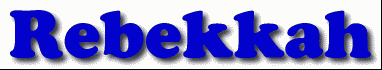 Rebekkah First Name