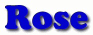Rose First Name